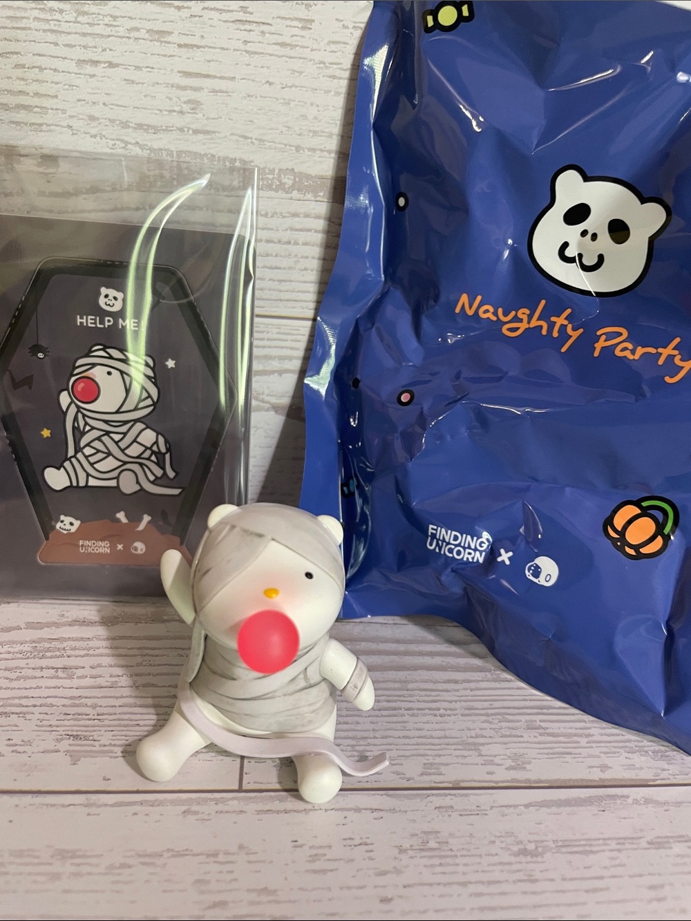 AUTHENTIC - Repolar Naighty Party - Help Me! (Mummy) by Finding Unicorn